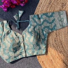 Pure Dola Silk Ethnic Blouse for Women