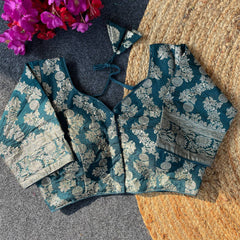 Pure Dola Silk Ethnic Blouse for Women