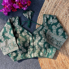 Pure Dola Silk Ethnic Blouse for Women