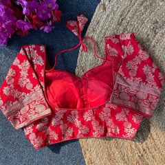 Pure Dola Silk Ethnic Blouse for Women