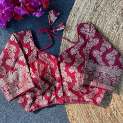 Pure Dola Silk Ethnic Blouse for Women