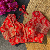 Pure Dola Silk Ethnic Blouse for Women