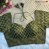 Ajrakh Handblock Printed Cotton Blouse – Ethnic Wear for Women