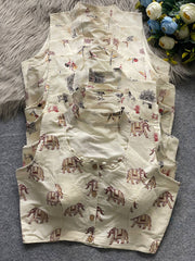 Pure Camric Khadi Cotton Blouse