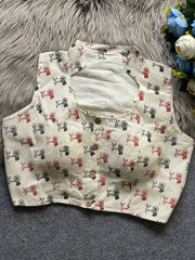 Pure Camric Khadi Cotton Blouse