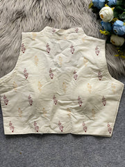 Pure Camric Khadi Cotton Blouse